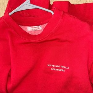 WNRS Conversation cheat code sweatshirt